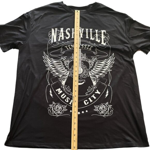 Plus Size Western Nashville Guitar Country Music Stampede Boho Cowgirl Sz OXL - Picture 6 of 9